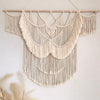 Sage Whispers: Extra Large Macrame Wall Tapestry - Decor Home