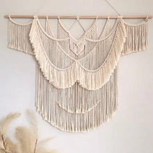 Load image into Gallery viewer, Sage Whispers: Extra Large Macrame Wall Tapestry - Decor Home
