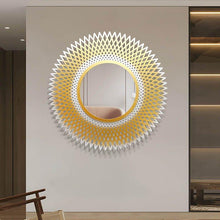 Load image into Gallery viewer, LuxeMirage: Extra Large Handcrafted Wall Mirror - Decor Home
