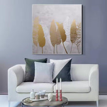 Load image into Gallery viewer, Radiant Leaves Handmade Oil Painting - Decor Home
