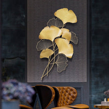 Load image into Gallery viewer, Leafy Luxe Metal Wall Art Home Decor - Decor Home
