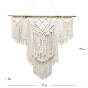 Nomad Soul: Large Bohemian Macrame Wall Decor - Decor Home