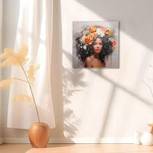 Load image into Gallery viewer, Graceful Gleam Handpainted Resin Beauty Wall Art - Decor Home
