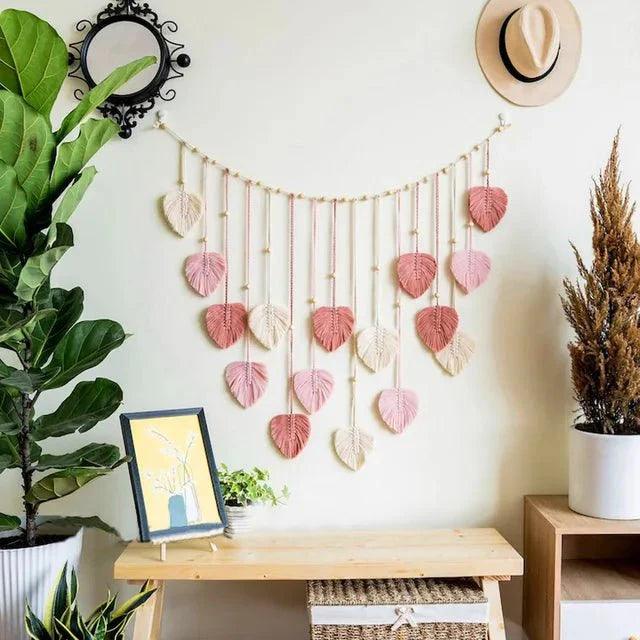 Wander Loom: Handcrafted Boho Macrame Wall Hanging - Decor Home