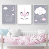 Dream Big Canvas Prints For Nursery Decor - 3 Pcs Set - Decor Home