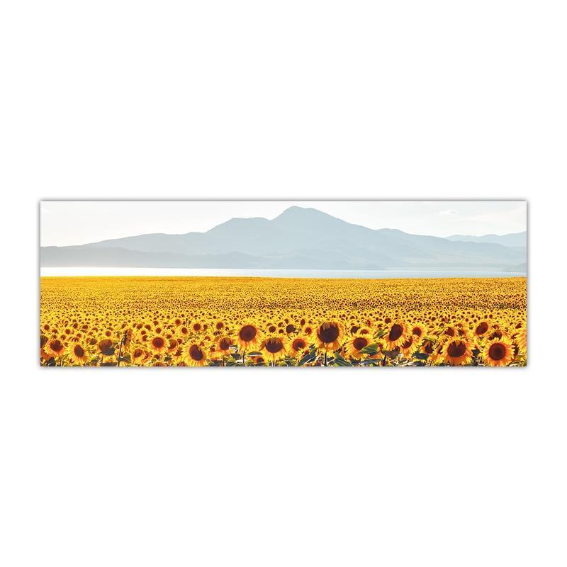 Sunflower Wall Art Prints (50x150cm) - Decor Home